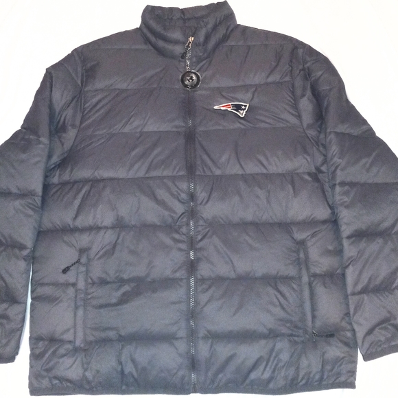 NFL Jackets & Coats New England Patriots Gray Performance Puffer